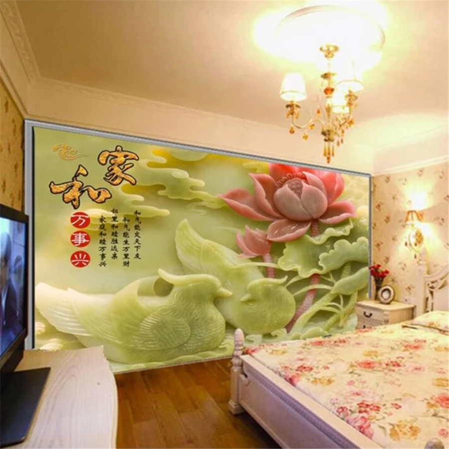 Пользовательские обои 3d крупногабаритный рисунок и все предметы резьба по