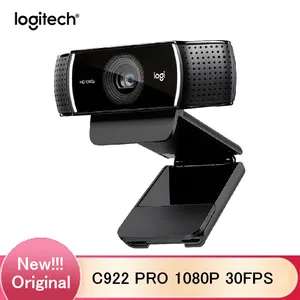 Веб-камера C922 PRO, 100% P Web, 30 кадровс, Full HD веб-камера с автофокусом, встроенным микрофоном и штативом