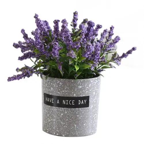 Blue Purple Новинка, искусственный цветок лаванды, искусственный бонсаи, искусственные цветы, вечерние свадебные украшения, аксессуары для ванной комнаты - Цвет: Blue Purple