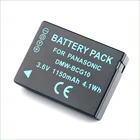 Аккумулятор BCG10E BCG10PP для цифровой камеры Panasonic DMW-BCG10 ZS3 ZS5 ZS6 ZS7 ZS8 ZS10 ZS15 ZS19 3D1 ZR1 ZR3 TZ22, DMC-ZS1