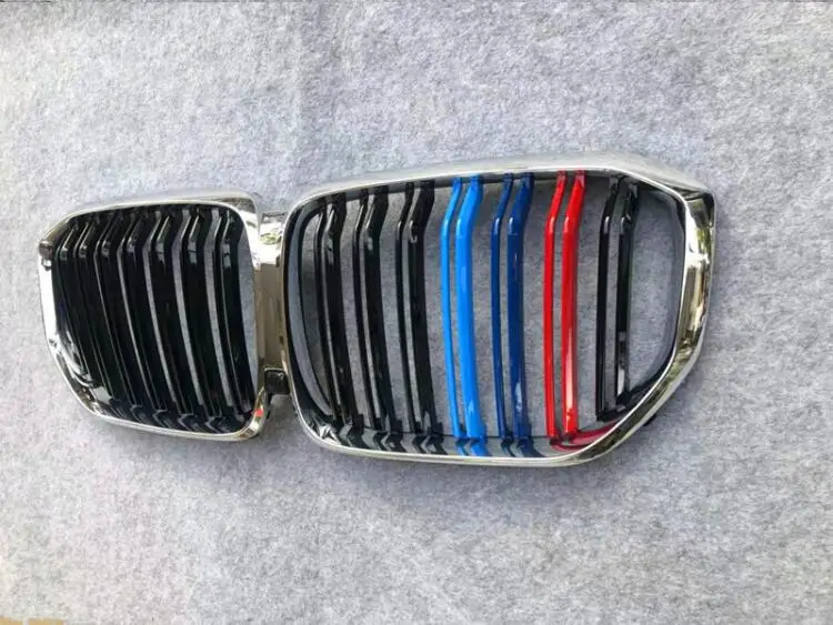Решетка для радиатора переднего бампера автомобиля ABS BMW X5 X5M G05 2019 2020 2021 год 2