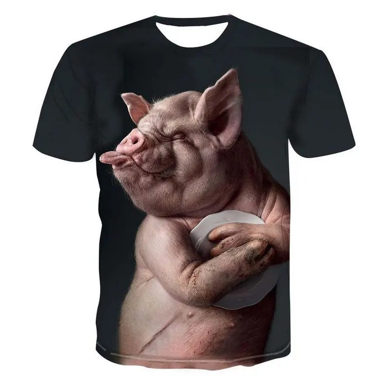 

Новинка 2021, футболка с 3D рисунком льва для мужчин и женщин, классная футболка с 3D рисунком, летняя трендовая футболка с коротким рукавом