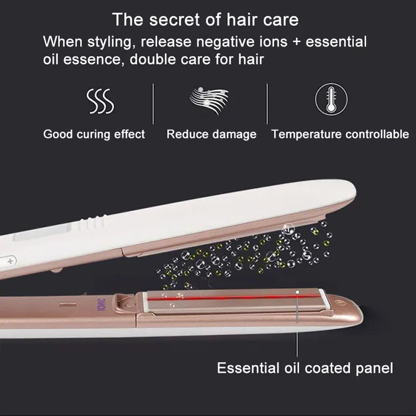 Queenme ЖК дисплей цифровой Профессиональный инфракрасный отрицательные ионы