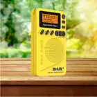 Новейший портативный мини-радиоприемник FM AM 2 диапазона цифровой карманный радиоприемник наушники Динамик для Walkman Go походные подарки