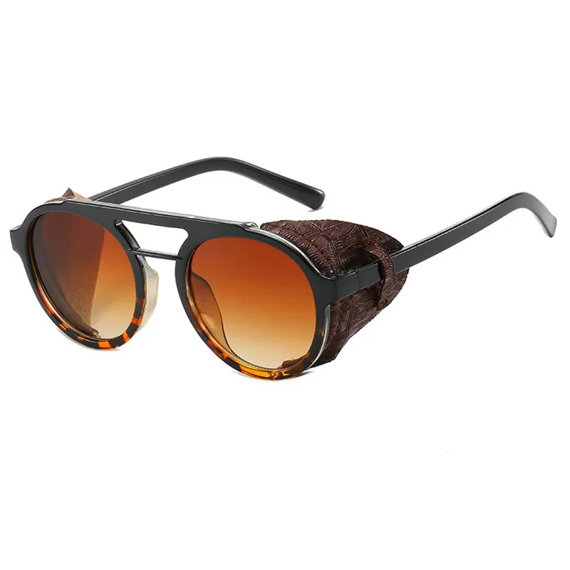 Солнцезащитные очки в стиле стимпанк для мужчин и женщин винтажные аксессуары с