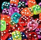 Кубики для настольных игр, 14 мм, акриловые, Круглые, кубик для настольной игры вечерние 10 шт.