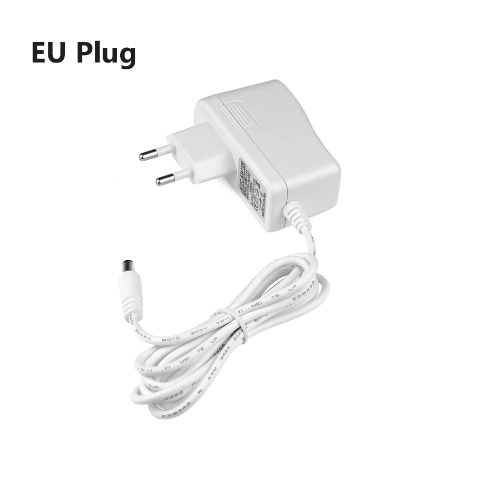 DC12 volt EU/US Lighting Transformer Power Supply 2A/ 3A/5A/7A White Adapter for 5.5x2.1mm Universal output caliber Charger | Освещение