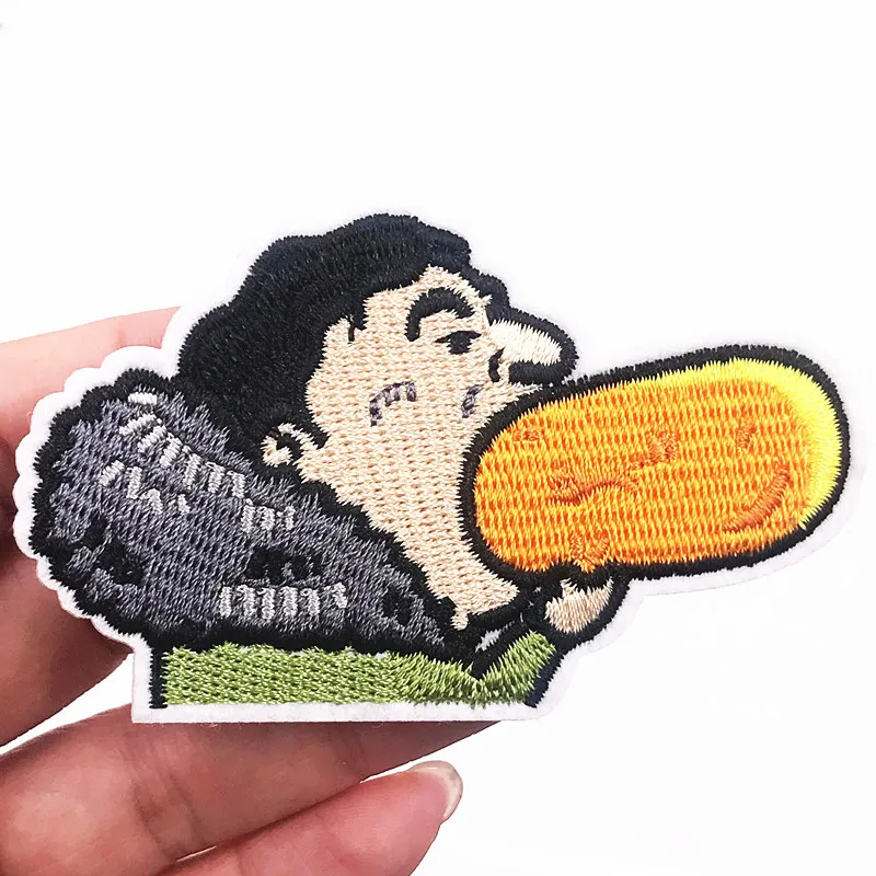 10 шт. оптовая продажа смешанные забавные нашивки с изображением еды хот-дога