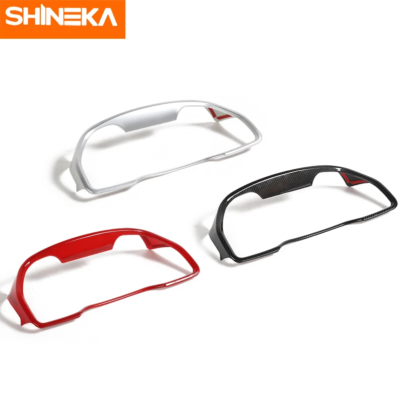 SHINEKA Interior Mouldings For Toyota 4Runner 2010+ Car Front Dashboard Decoration Frame Rings Trim sticker | Автомобили и