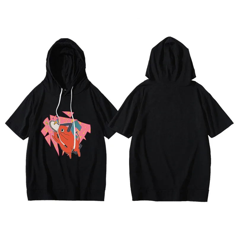 

Anime Ranking of Kings Osama Rankingu Bojji Casual Hooded T-Shirt Cosplay Costume Men Women Student Summer Unisex Loose Tops