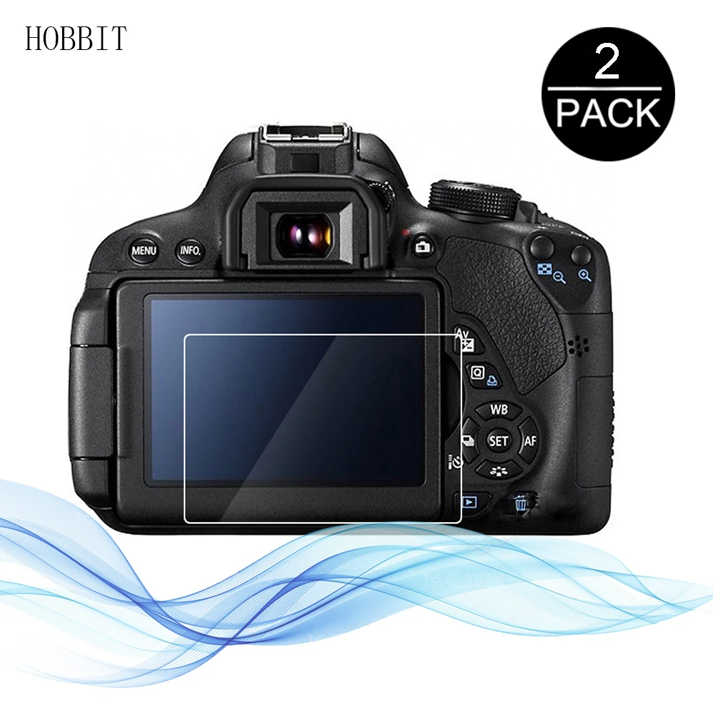 Защитное стекло 9H для Canon EOS R R5 R6 Ra RP M M2 100D 200D 250D 600D 650D 700D 2000D 9000D 1Dx 1Dc 2 шт. |