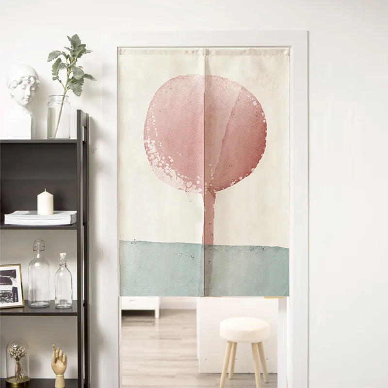 Занавески на двери в скандинавском стиле пылезащитные перегородки для кухни