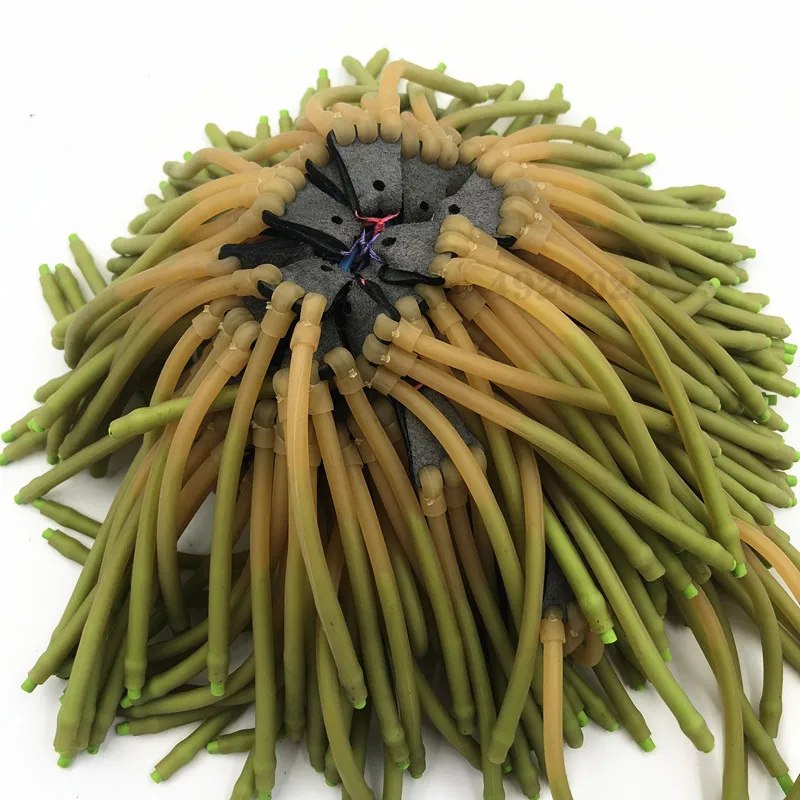 2 шт./компл. рыболовная Резиновая лента съемка рыболовной ловли Рогатка высокая