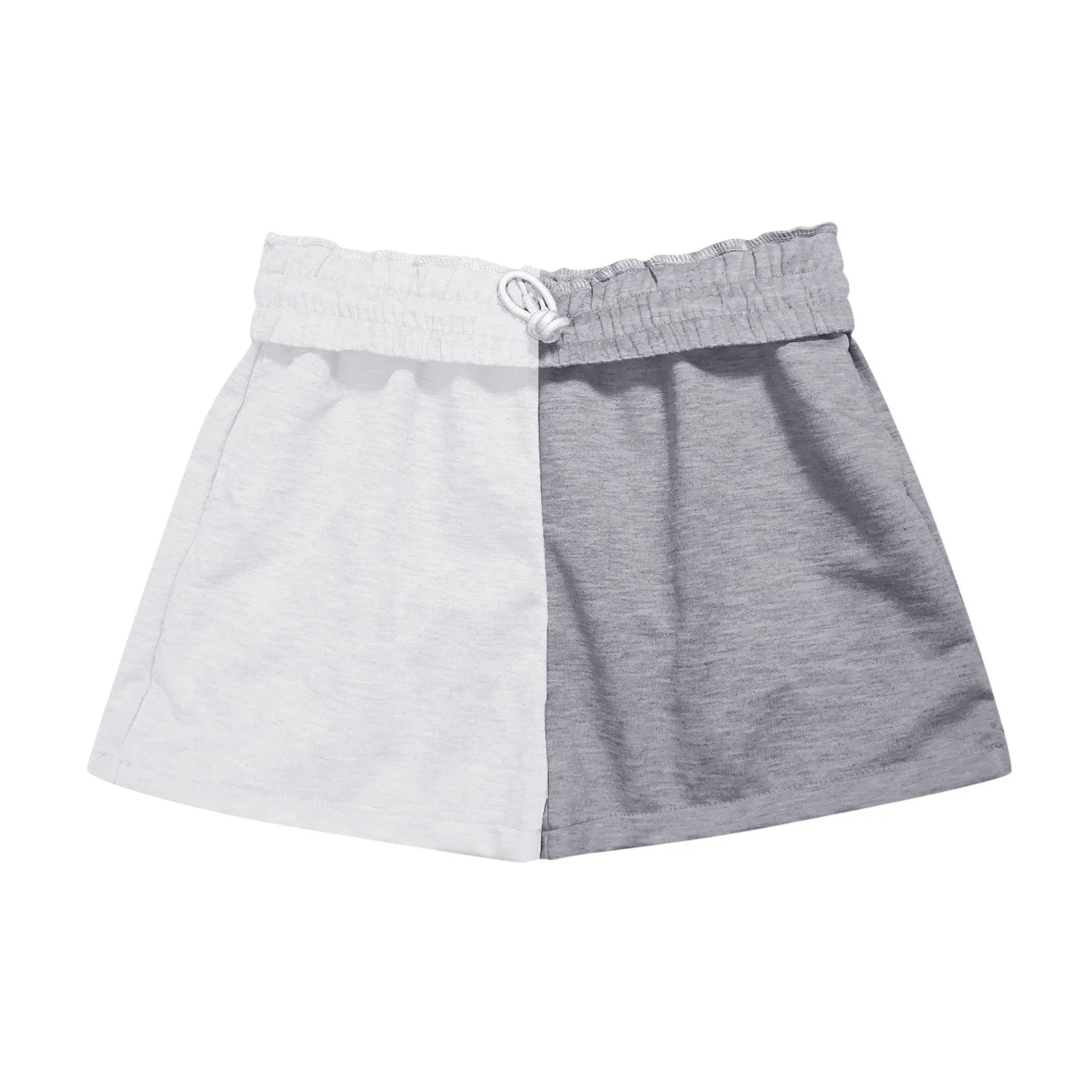 

Summer Shorts For Women 2021 Casual Loose Drawstring Color Matching Sports Shorts Female Running shorts ropa mujer