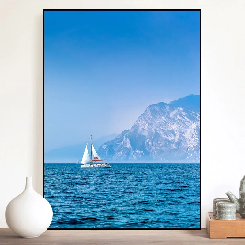 Современная картина для гостиной украшение дома настенное искусство Картина на