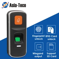 biometric access control reader fingerprint with management card rfid 125khz access control system support wg 26 1000 user
