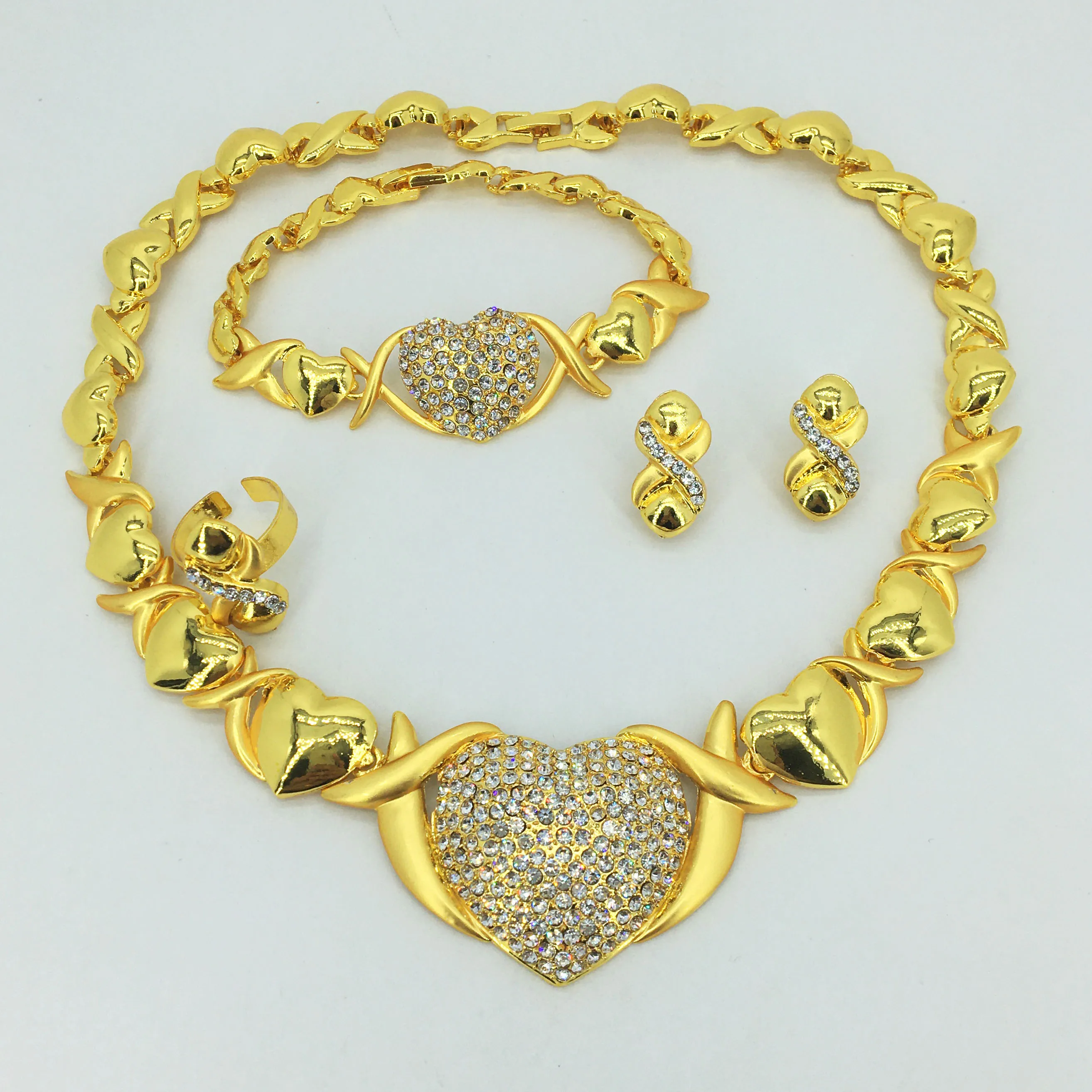 

Fashion jewelry woman jewelry set necklace earrings pendant romantic jewelry wedding jewelry party travel jewelry