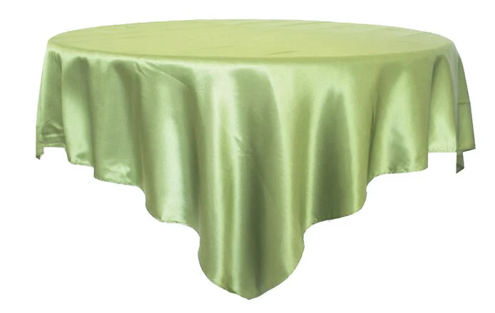light green 1 шт. 5" x 57" атласная скатерть, скатерть для свадебной вечеринки, украшения для ресторана, банкета, 21 цвет - Цвет: light green