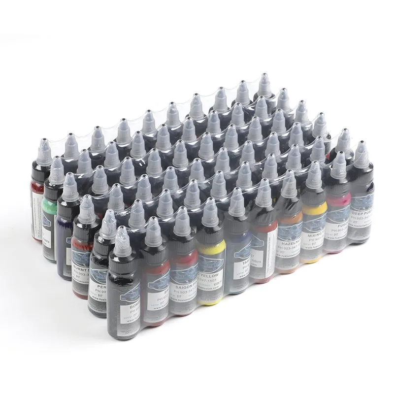 Новинка 2019 60 шт набор перманентных чернил для татуажа 30 мл косметический