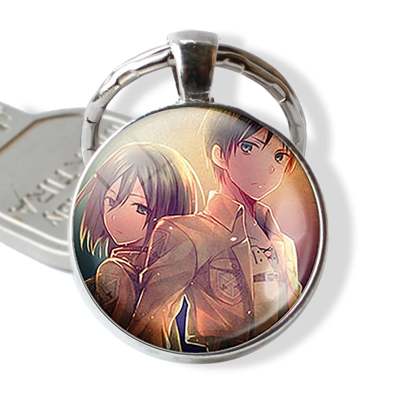 Аниме атака на Титанов Levi Rivaille Аккерман герба Eren скаутский легион стеклянный