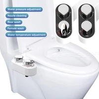 bidet attachment non electric toilet seat bidet self cleaning hot and cold water mixed bidet sprayer