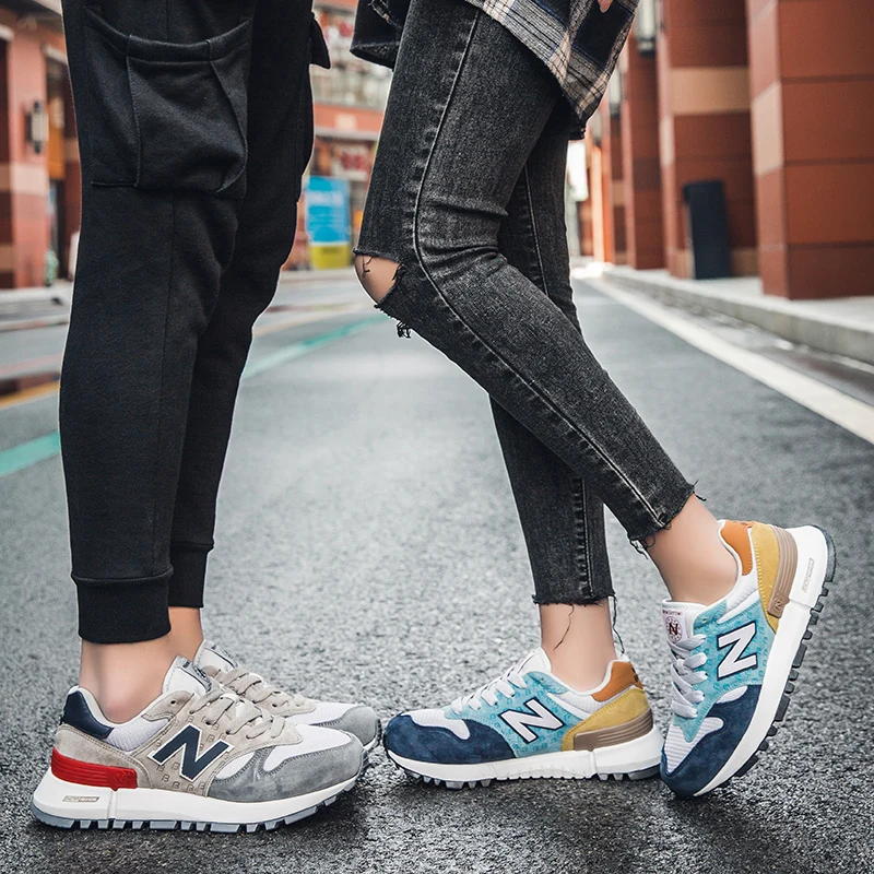 

Spring Fashion Mens Casual Sneakers High Quality Leather and Mesh Shoes Men Sneakers Breathable Men Casual Shoes zapatos hombre