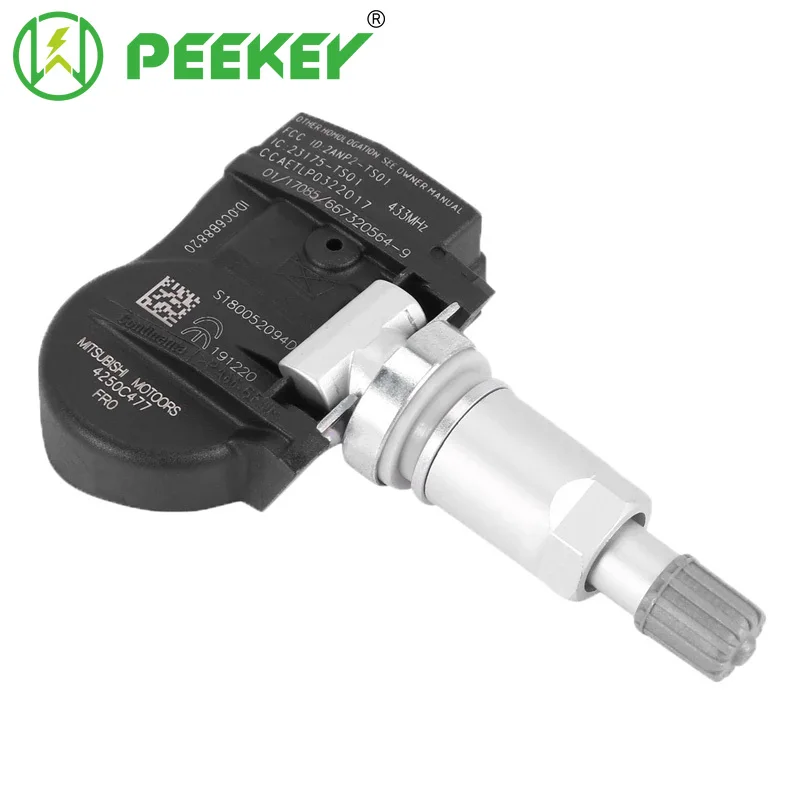 

PEEKEY Tire Pressure Monitoring Sensor Sensor TPMS 4250C477 433MHz For Citroen C Zero Peugeot 4008 iOn Mitsubishi ASX L200 Lance