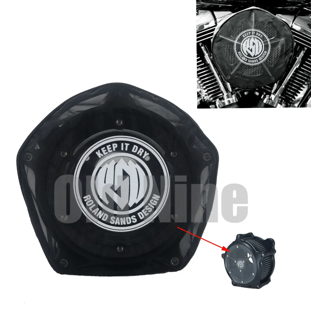 RSD воздушный фильтр водонепроницаемый дождевой носок защитный чехол для Harley