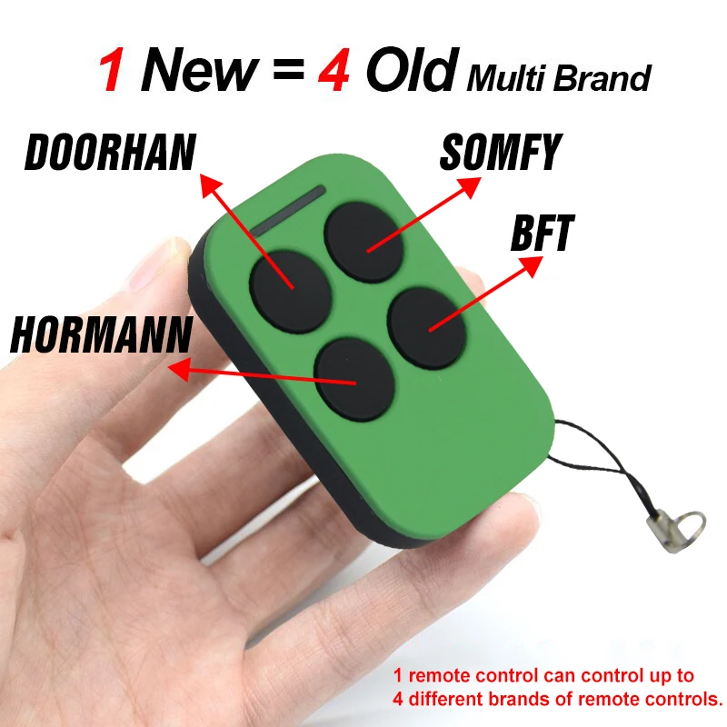 Гаражная дверь Дистанционное Управление Дубликатор duplo и 433 МГц 868 3 RF пульт 4 Channe