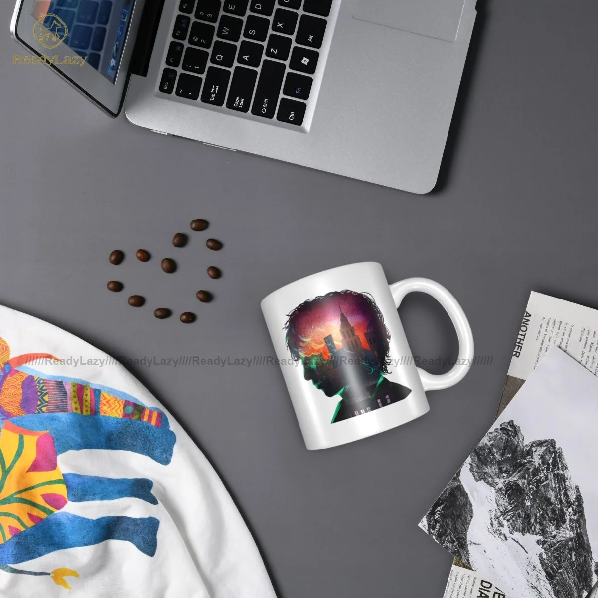 

Finn Wolfhard Mug Novelty Pottery Mug Coffee Cups