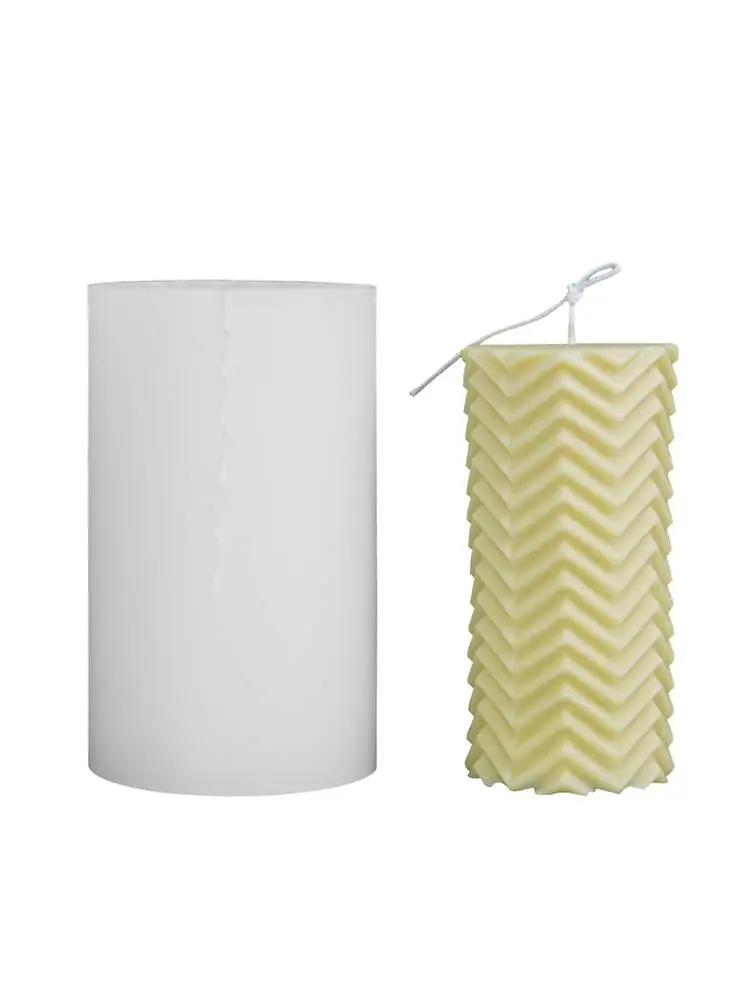 

Diamond Horizontal Stripes Vertical Lines Silicone Mold DIY Aromatherapy Candle Mold Mold Candle Making Supplies