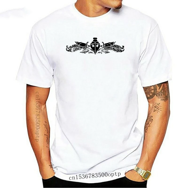 

New Custom Made Good Quality T Shirt Navy Surface Warfare Badge Subdued Veteran T-shirt