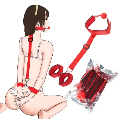 

Adult Game Erotic Sex Toys BDSM Bondage Handcuffs Products Harness Restraint Fetish Slave SM for Woman Couples Irritant Supplies