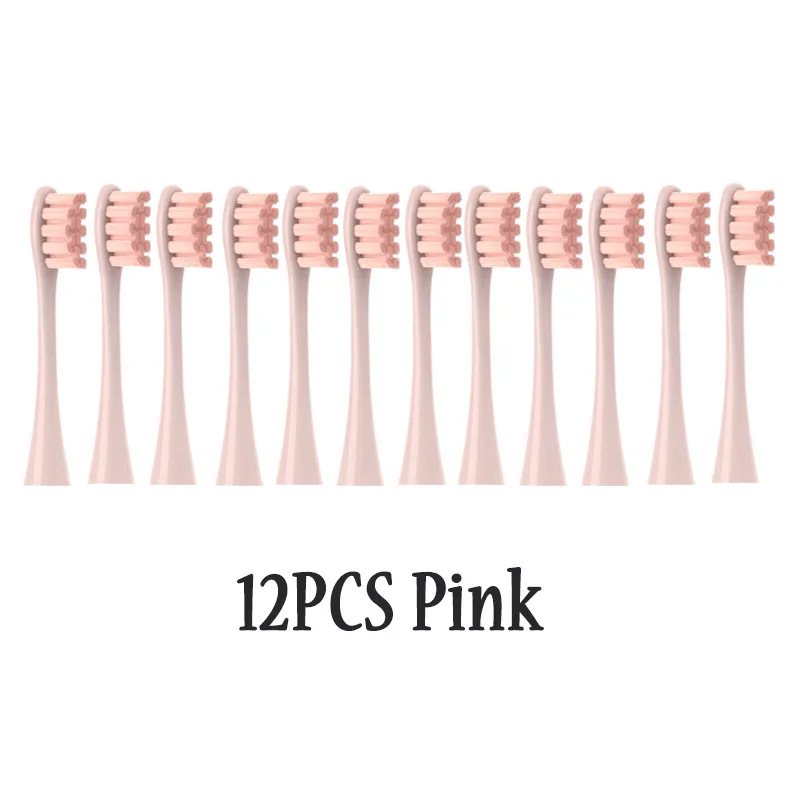 12 PCS Replacement Brush Head  X/ X PRO/ Z1/ F1/ One/ Air 2 /SE Dupont Toothbrush Head Soft Electric Toothbrushes