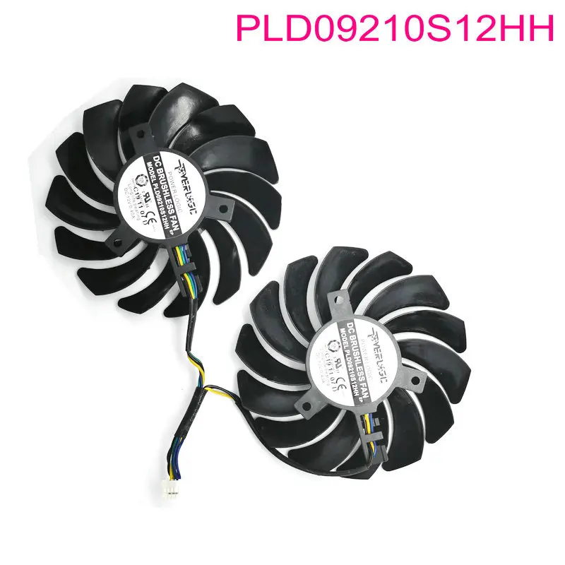 Вентилятор охлаждения PLD09210S12HH GTX 1050 Ti для видеокарты MSI GeForce 1050Ti GAMING 4G GTX1050 hzdo 1