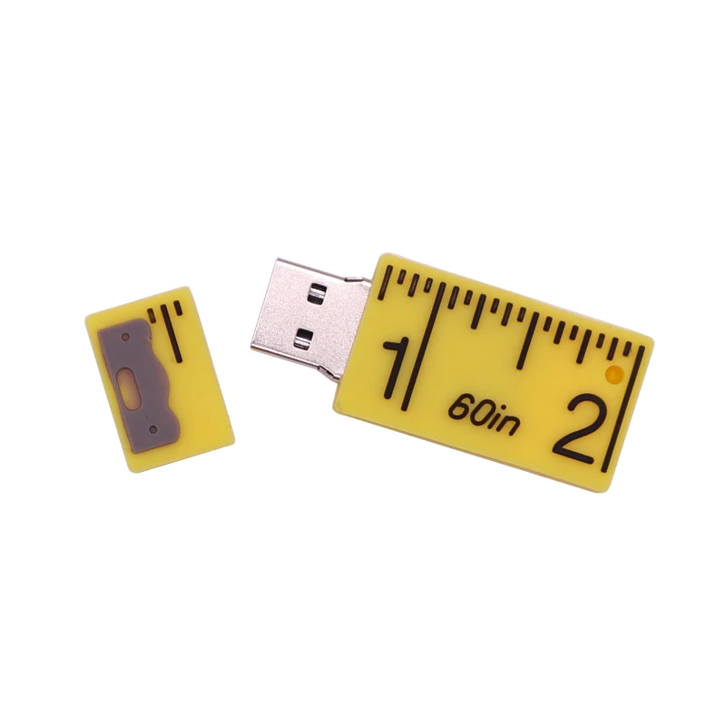 

Real Capacity Cartoon Measuring Ruler Style 128GB 64GB 32GB 16GB 8GB USB Flash Drive Pendrive Menory Stick Usb Disn Gift PC