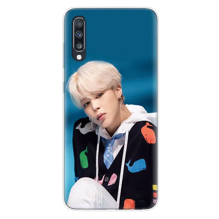 Kpop Park Ji Min JiMin чехол для Samsung Galaxy A51 A71 A50 A70 A20 A30 A40 A10 A20E J4 J6 A6 A8 A7 A9 2018 | Мобильные