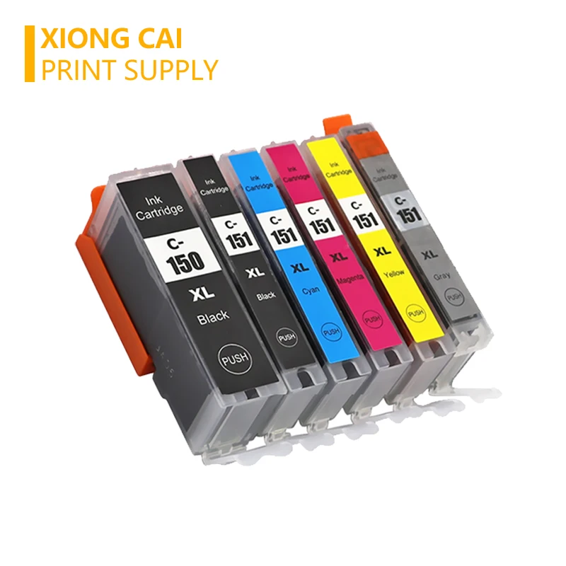 PGI 150 CLI 151 pgi150 чернильный картридж для canon PIXMA IP7210 MG5410 MG5510 MG6410 MG6610 MG5610 MX921 MX721 IX6810 PGI150