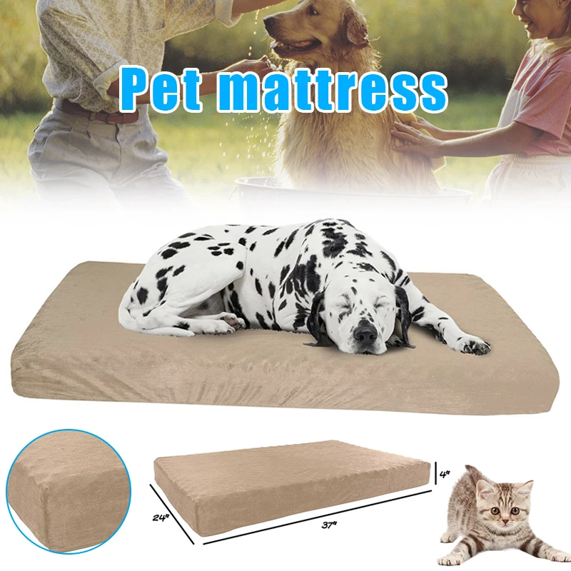 

Large Orthopedic Memory Foam Dog Bed Soft Anti-slip with Removable Cover for Pet