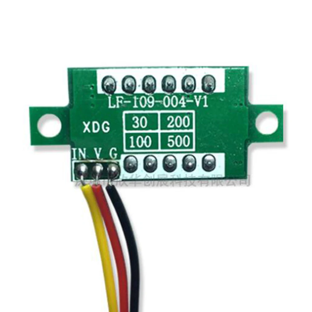 EAFC Mini 0 36 дюйма DC 100 в 3 битный цифровой светодиодный дисплей панель измеритель