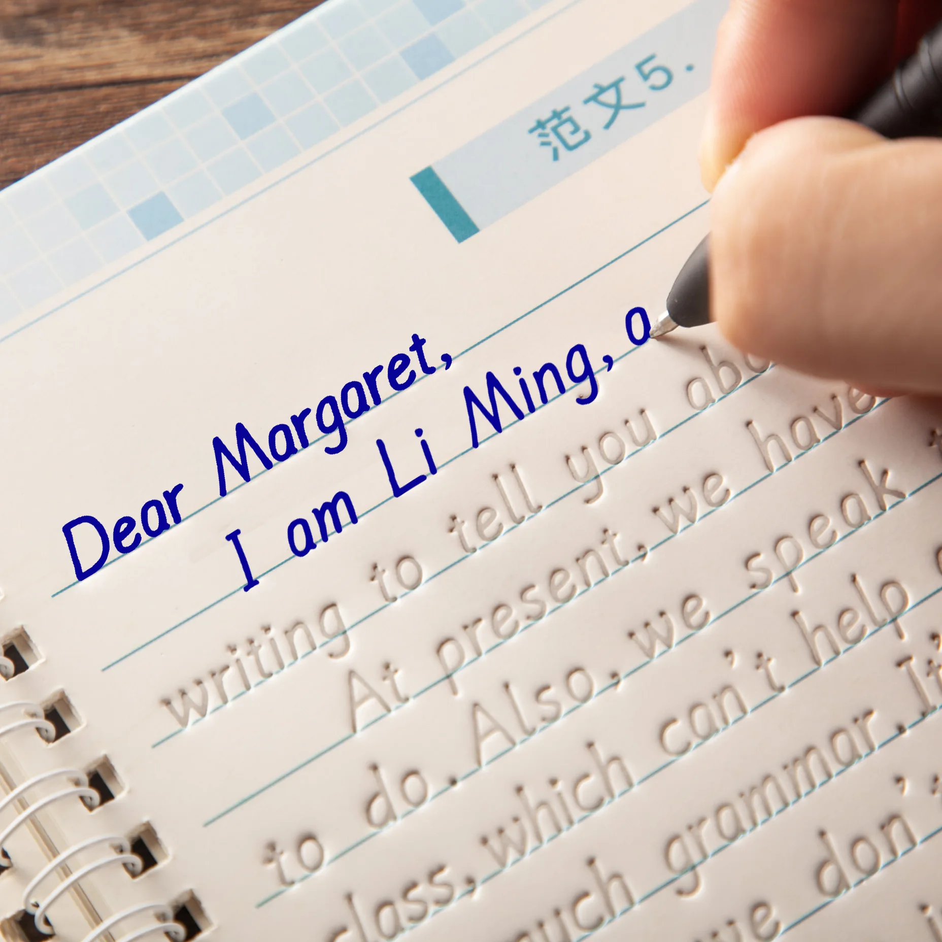 

3 Books / Set English Reusable Copybook For Calligraphy Learning Alphabet Children Handwriting Practice Books Baby Toys