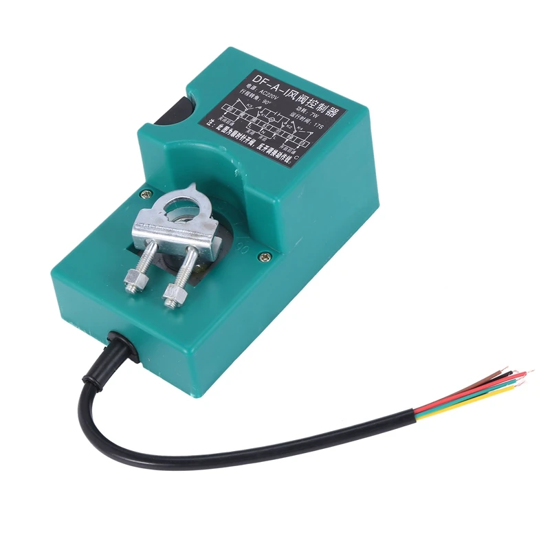 

Контроллер демпфера HLZS-DF-A-I, электрический ручной привод, AC220V, Переключатель привода демпфера воздушного клапана для вентиляционного клапа...