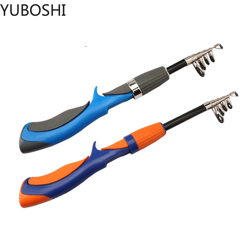 

YUBOSHI Carbon Telescopic Fishing Rod Mini Pocket Size UltraLight 1.2m 1.4m 1.6m 1.8m Spinning Fishing Rod Fishing Pole