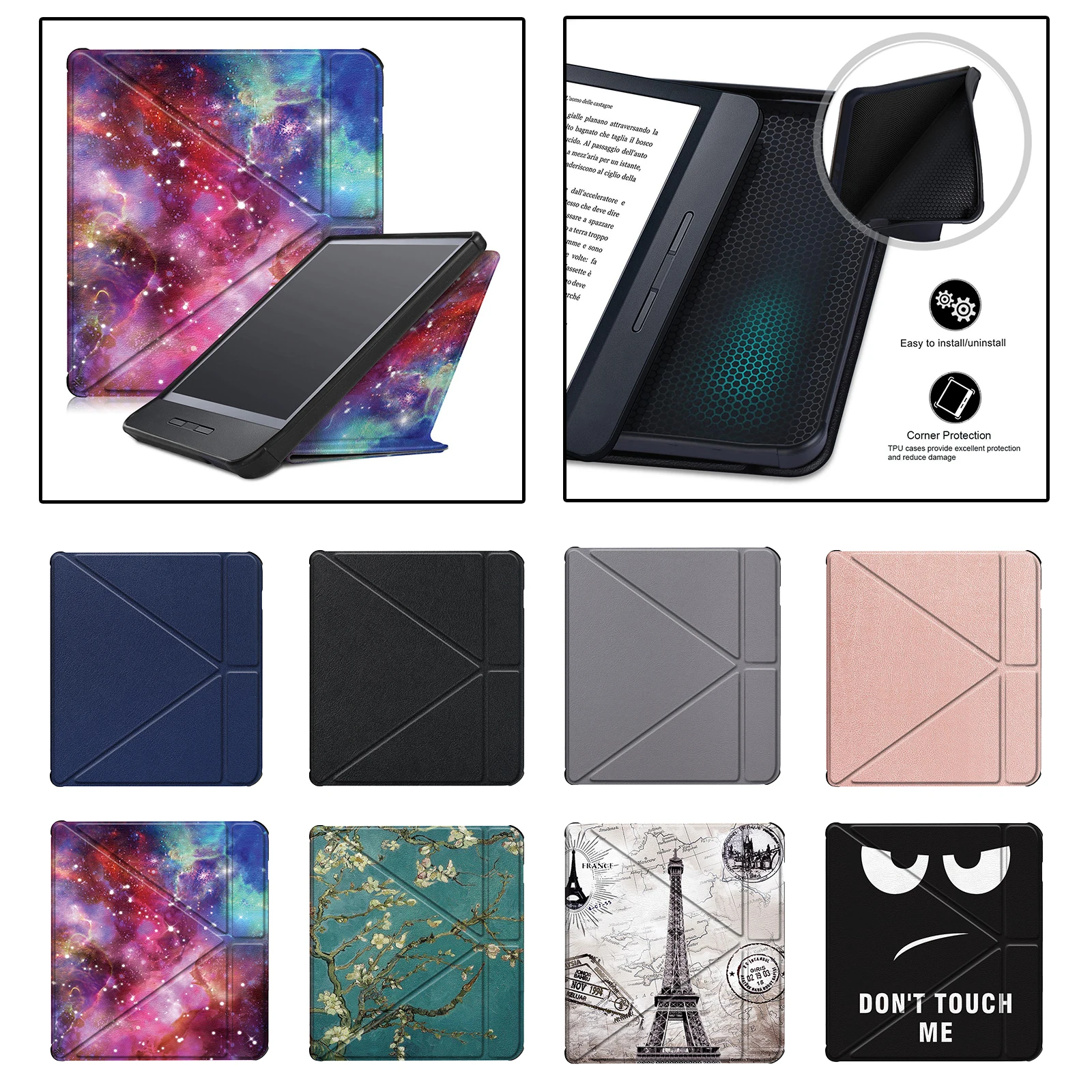 

High-quality Lightweight Protective Cases Compatible with Kobo Book