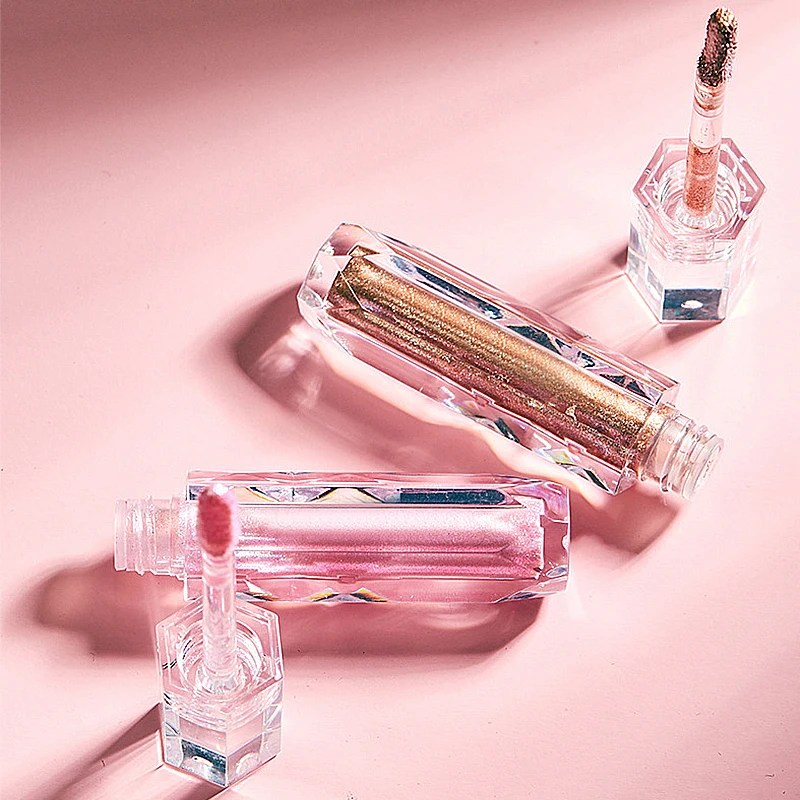 4 мл ABS Прозрачный флакон для губной помады пустые тюбики блеска губ глазури тюбик