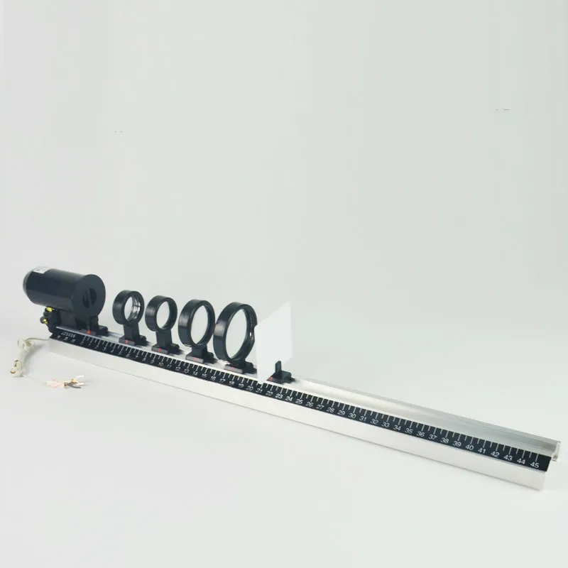 Полный комплект оптическая скамья с камерой дорожка фотография выпуклыми