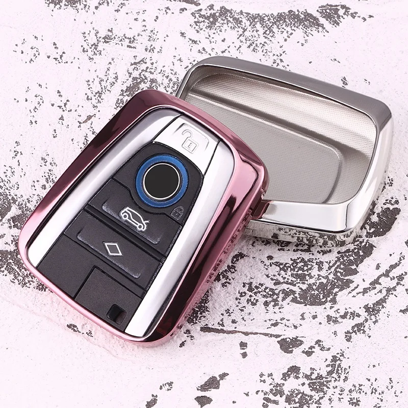 Высококачественный мягкий ТПУ чехол для автомобильного ключа BMW серий I3 I8
