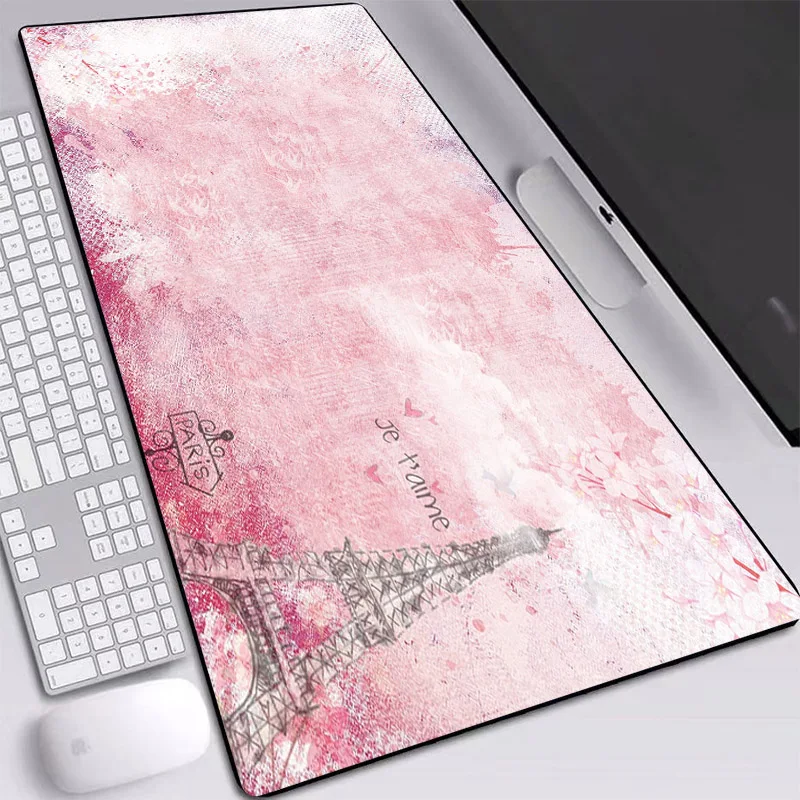 marble pattern full desk mice mats with natural rubber long desktop laptop pads precision seam gaming mouse pads for office desk free global shipping