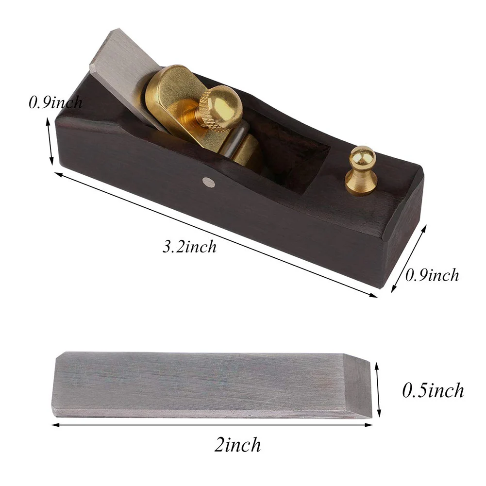 Мини Деревянный строгальный ручной инструмент плоское дно отделки дерева