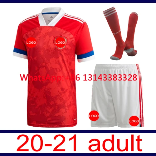 

20-21 Free shipping Set 2020 2021 Best quality Russia Top Best adult custom shirt